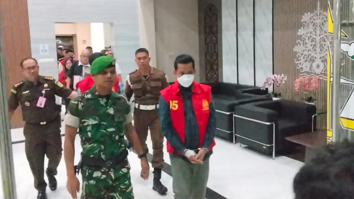Kejati kembali menetapkan tersangka baru kasus korupsi zircon.(Penkum)
