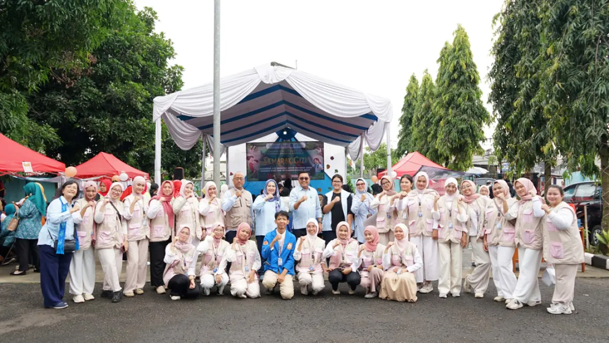 Mahasiswa Program Studi Diploma III Gizi Poltekkes Kemenkes Jakarta II.(Humas)