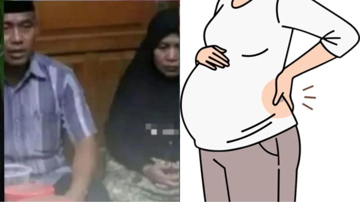 Ilustrasi santriwati hamil tanpa disentuh