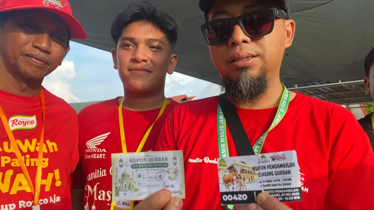 Kupon kurban palsu di sampit.(Miftah/kaltengpos.jawapos.com)