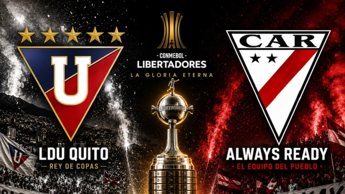LDU Quito dijadwalkan menjamu Always Ready di Estadio Rodrigo Paz Delgado dalam laga lanjutan penyisihan grup Copa Libertadores 2026, Rabu (27/5/2026) dini hari WIB. (Sumber: sportpredicthub.com)