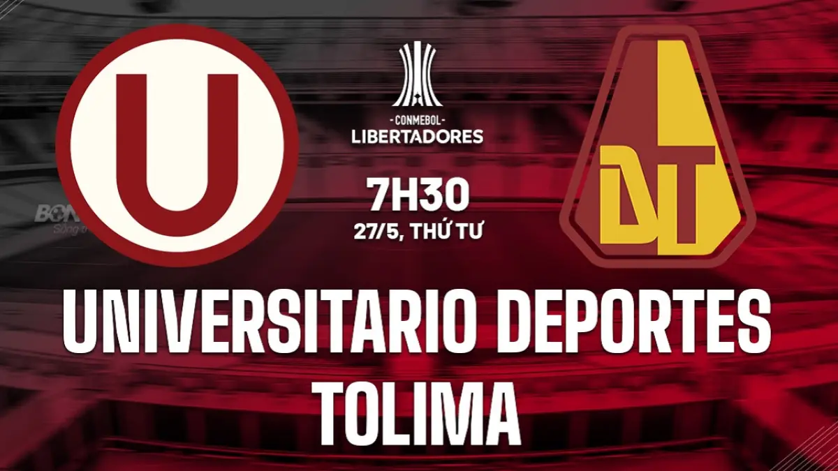 Universitario dijadwalkan menjamu Deportes Tolima di Estadio Monumental pada matchday terakhir penyisihan grup Copa Libertadores 2026, Rabu (27/5/2026) pagi WIB. (Sumber: bongda24h.vn)