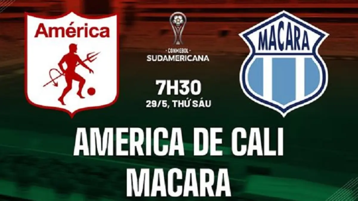 America de Cali bersiap menjajal kekuatan CSD Macara di Estadio Pascual Guerrero pada matchday terakhir penyisihan grup Copa Sudamericana 2026, Jumat (29/5/2026) pagi WIB. (Sumber: bongda24h.vn)