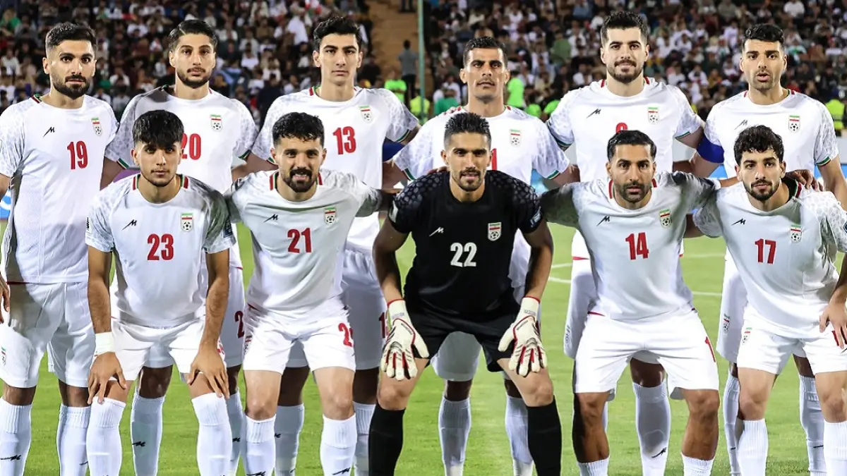 Iran bersiap menjajal kekuatan Gambia di Mardan Sports Complex dalam laga uji coba internasional, Kamis (28/5/2026) malam WIB. Pertandingan ini menjadi momen Iran untuk menempa kekuatan sebagai persiapan menghadapi Piala Dunia 2026. (Sumber: Atta Kenare/AFP via Getty Images)