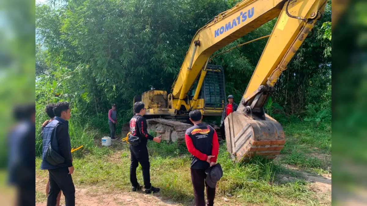 Barang bukti yang dicuri.(Humas)