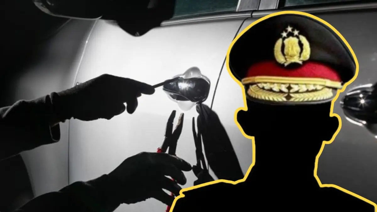 Brimob Polda Bali bobol rumah dan curi mobil