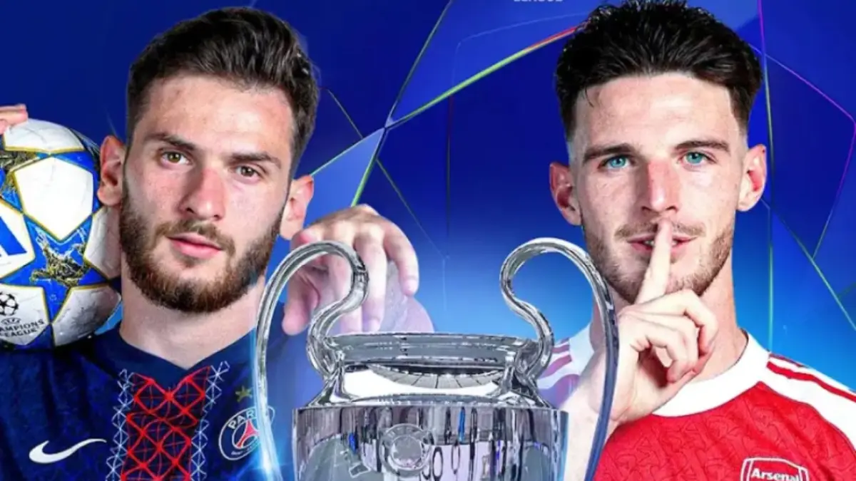 Final Liga Champions Arsenal vs PSG.(Vidio)