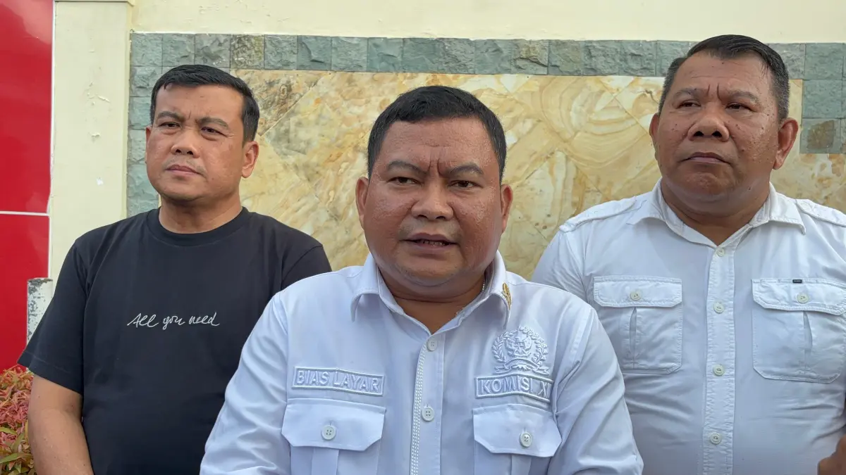 Anggota Komisi XIII DPR RI Bias Layar soroti kemarian Anton Kurniawan.(Rifqi/Kalteng Pos)