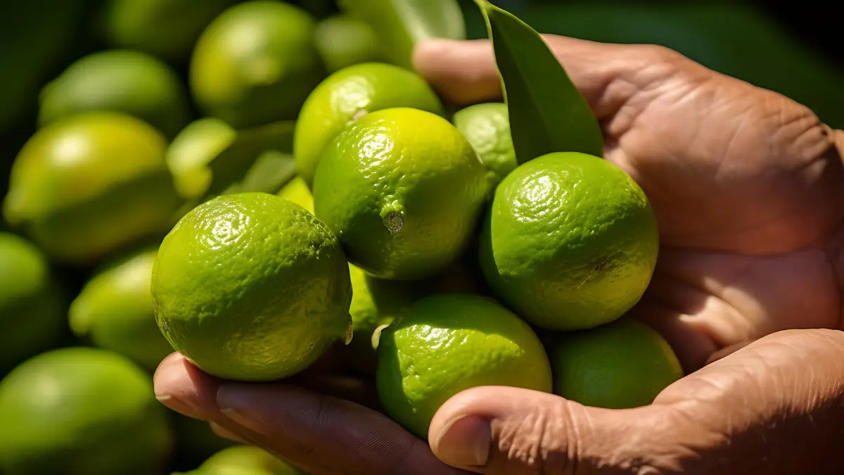 Jeruk nipis buah akan kaya vitamin C. Foto : Magnific.com
