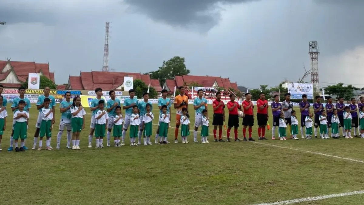 Bibit bibit muda sepak bola Indonesia.(Miftah/kaltengpos.jawapos.com)