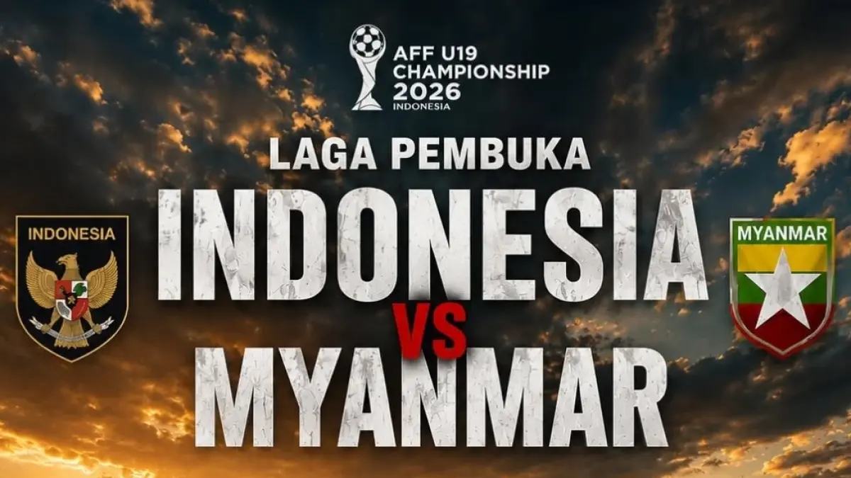 Timnas Indonesia U-19 akan berhadapan dengan Myanmar U-19 di Stadion Utama Sumatera Utara, Deli Sedang pada matchday pertama penyisihan Grup A Piala AFF U-19 2026, Senin (1/6/2026) malam WIB. (Sumber: Instagram @localfutbal)
