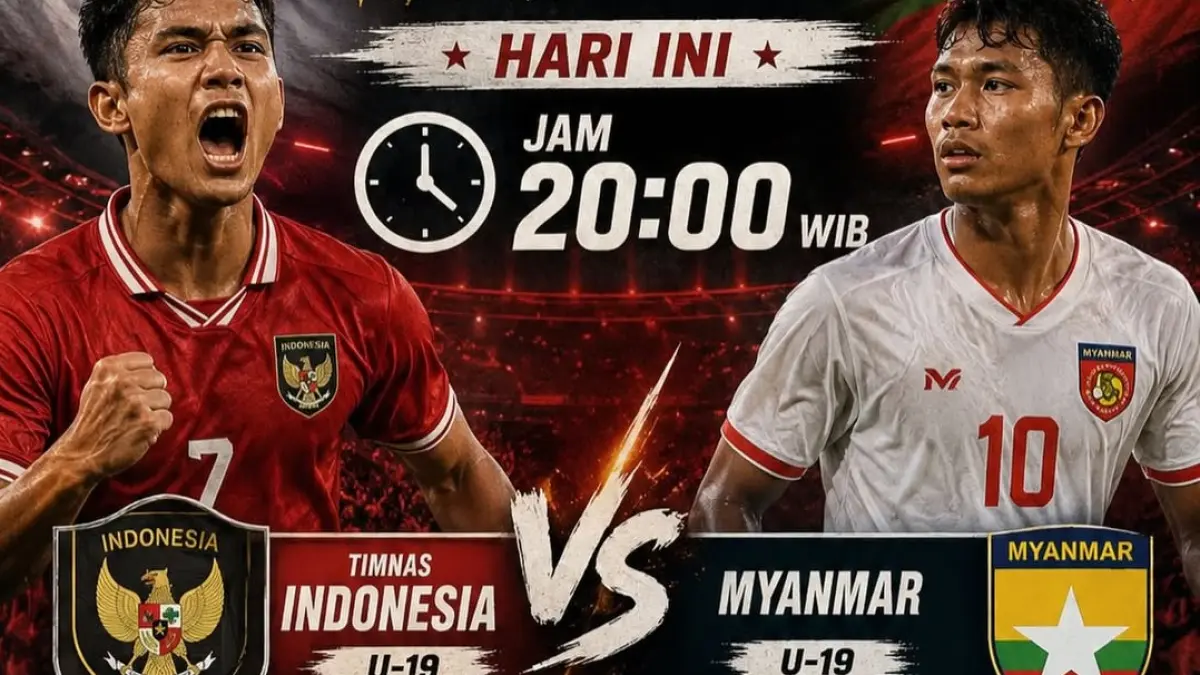 Timnas Indonesia U-19 dijadwalkan bertanding dengan Myanmar U-19 di Stadion Utama Sumatra Utara, Deli Sedang pada matchday pertama penyisihan Grup A Piala AFF U-19 2026, Senin (1/6/2026) malam WIB. (Sumber: Instagram @warkop_santuy)