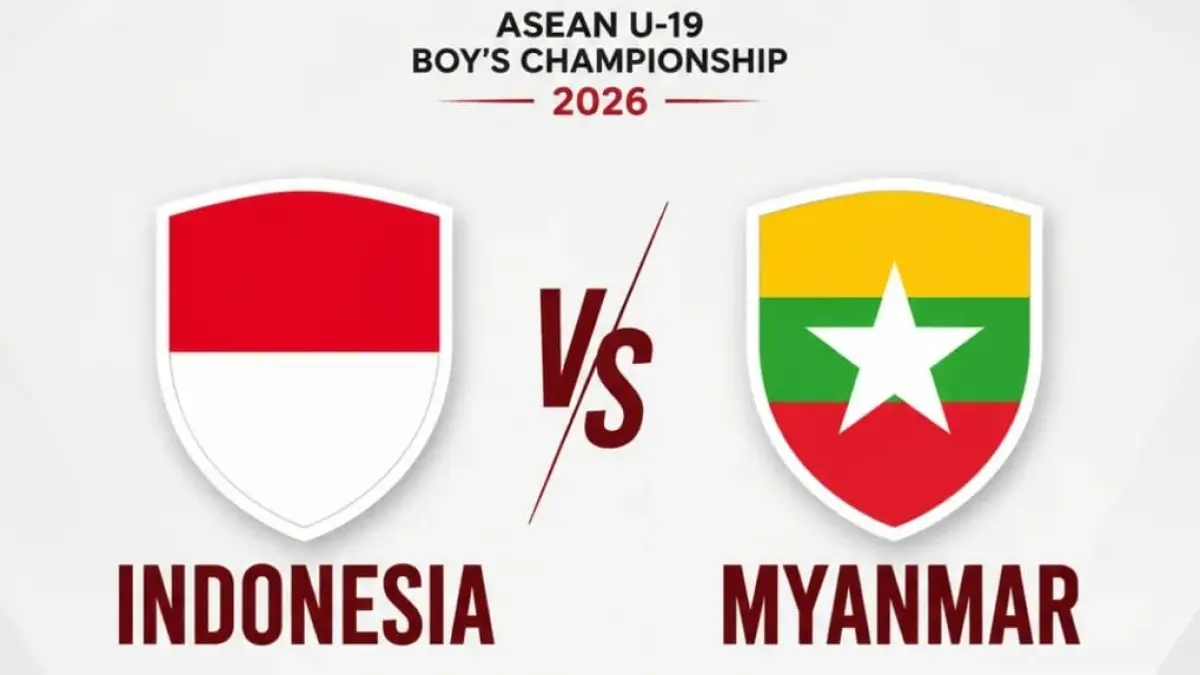 Timnas Indonesia U-19 dijadwalkan bertemu Myanmar U-19 pada matchday pembuka penyisihan grup A Piala AFF U-19 2026 di Stadion Utama Sumatera Utara, Deli Sedang, Senin (1/6/2026) malam WIB. (Sumber: Instagram @futboll.indonesiaa dan timnaline)