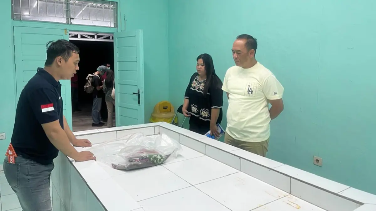 Janin bayi ditemukan warga.(Polres Mura)