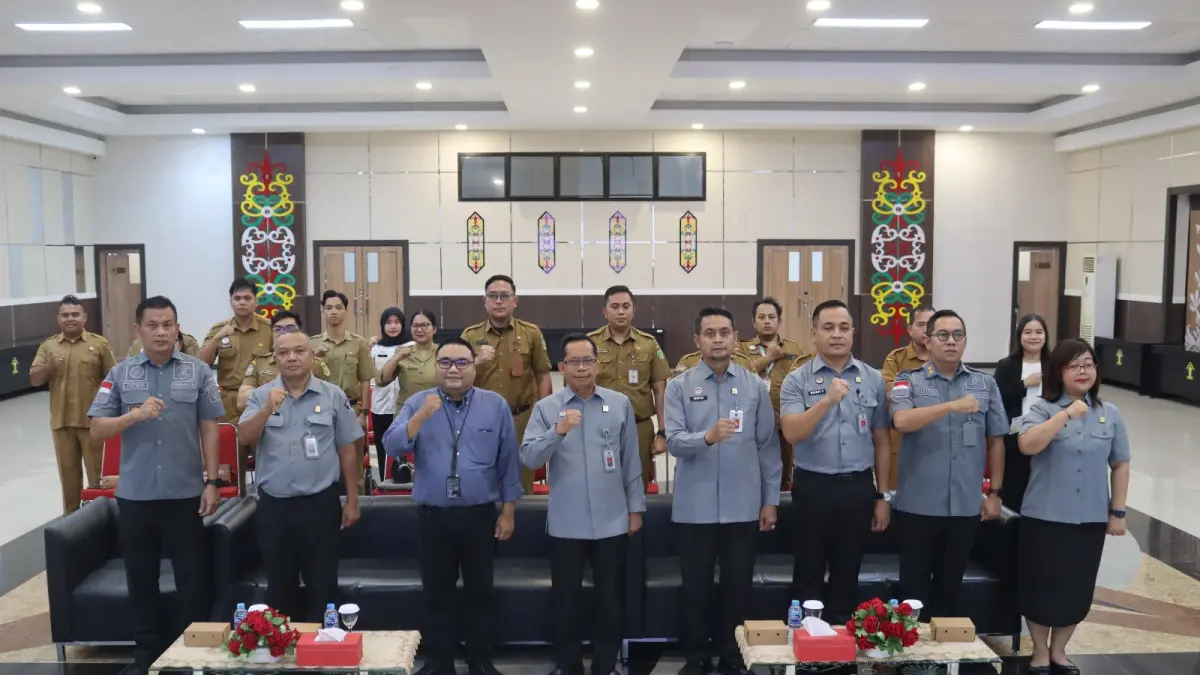 Kemenkum Kalimantan Tengah menyelenggarakan kegiatan Policy Talks.(Humas)
