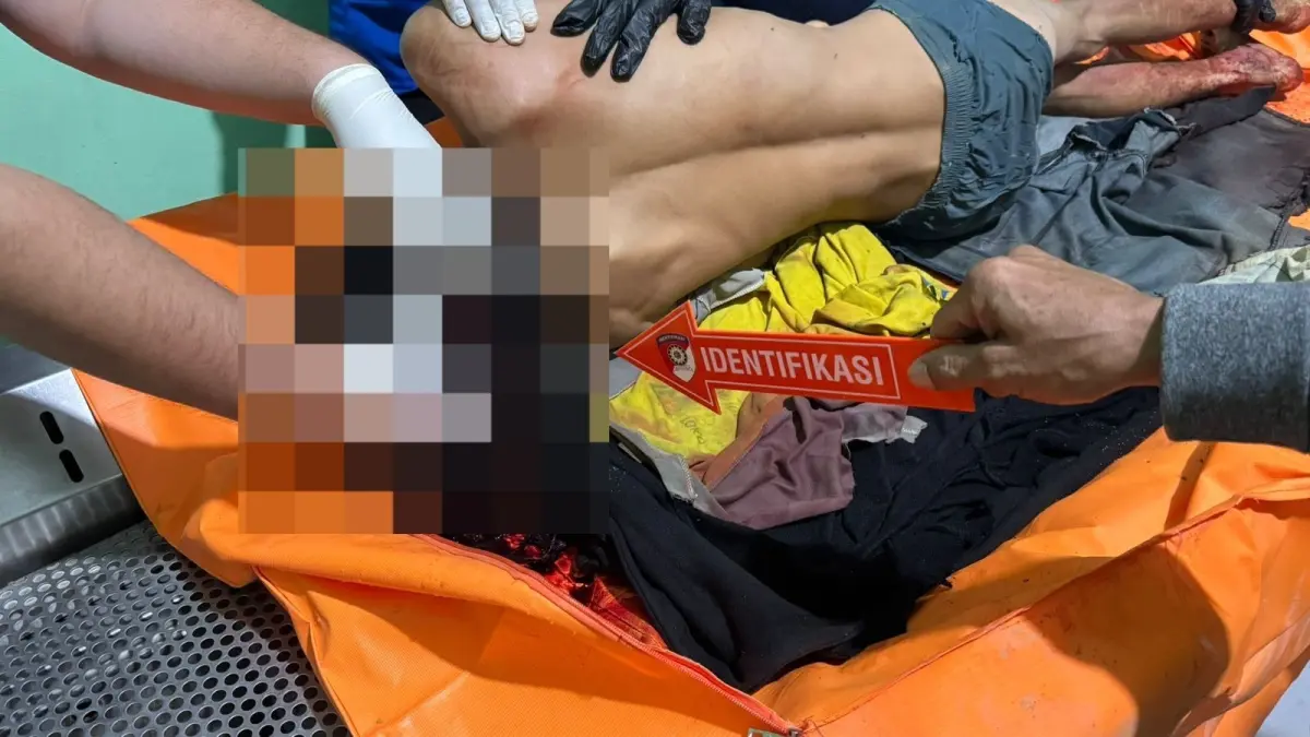 Kondisi korban pembunuhan.(Humas)