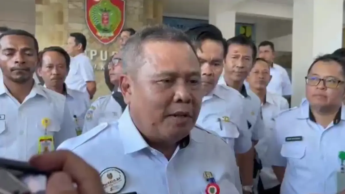 Kepala Dinas Pekerjaan Umum dan Penataan Ruang (PUPR) Provinsi Kalimantan Tengah, Juni Gultom soal jalur sepeda.(Rifqi/kaltengpos.jawapos.com)