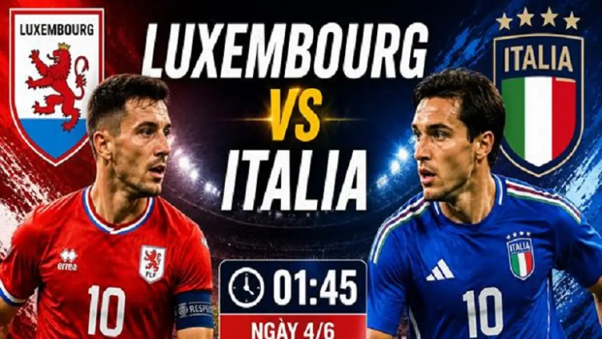 Timnas Luksemburg dan Italia akan saling menjajal kekuatan di Stade de Luksemburg dalam laga uji coba internasional bertajuk FIFA Friendly Match 2026, Kamis (4/6/2026) dini hari WIB. (Sumber: soikeo24.com)