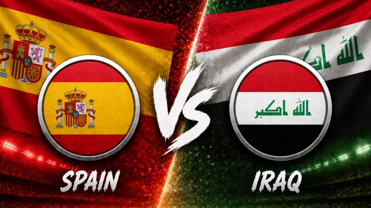 Timnas Spanyol dan Irak akan saling menjajal kekuatan di Estadio Municipal de Riazor, A Coruna dalam laga uji coba bertajuk FIFA Friendly Match 2026, Jumat (5/6/2026) dini hari WIB. (Sumber: sportpredicthub.com)
