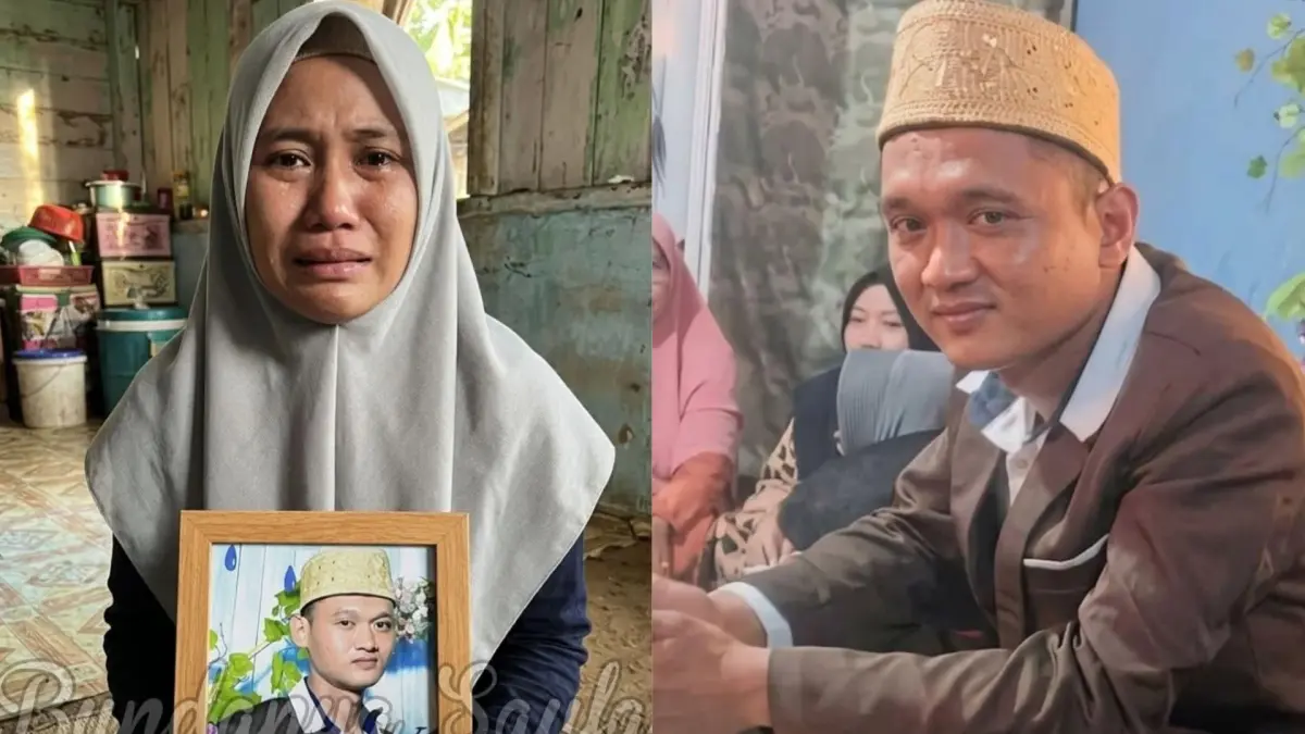 Istrinya tak terima suaminya yang tewas usai ditangkap polisi. Facebook