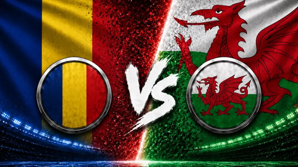 Timnas Rumania akan menjamu Timnas Wales di Stadion Steaua, Bukares dalam laga uji coba bertajuk FIFA Friendly Match 2026, Minggu (7/6/2026) dini hari WIB. (Sumber: sportpredicthub.com)