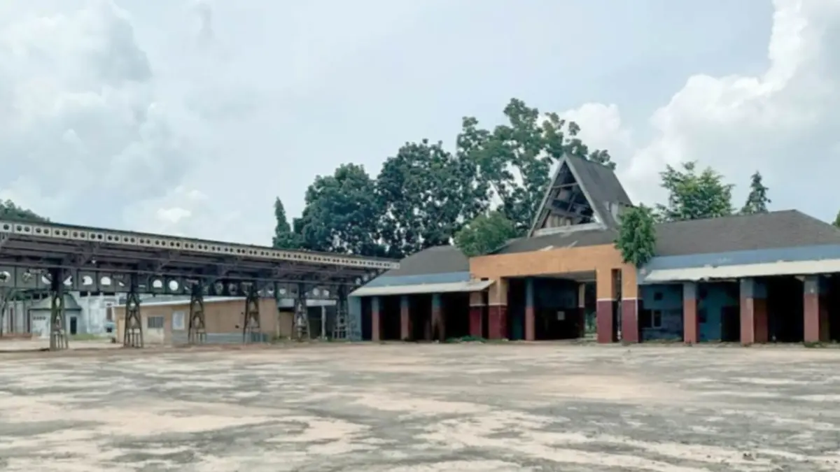 Penampakan terminal Kapuas saat ini yang bakal direnovasi dan diusulkan jadi tipe C. Hartoyo/Kalteng Pos