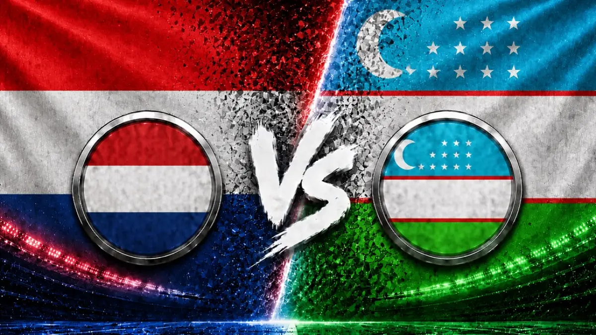 Timans Belanda bersiap menjajal kekuatan Timnas Uzbekistan di Icahn Stadium, New York dalam laga uji coba bertajuk FIFA Friendly Match 2026, Selasa (9/6/2026) dini hari WIB. (Sumber: sportpredicthub.com)