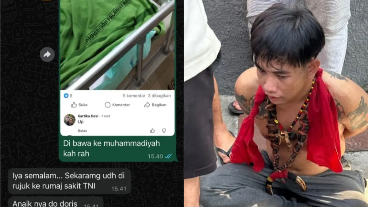 Kondisi korban masih menjalani perawatan dan keluarga pelaku diharap membantu. Facebook/@ Virzha Rini