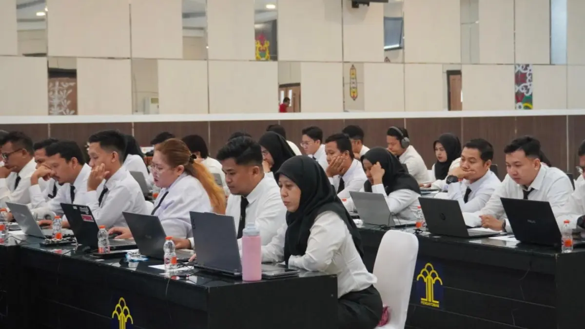 Penilaian Kompetensi Tahun 2026 yang diikuti oleh 60 pegawai dari berbagai jenjang jabatan