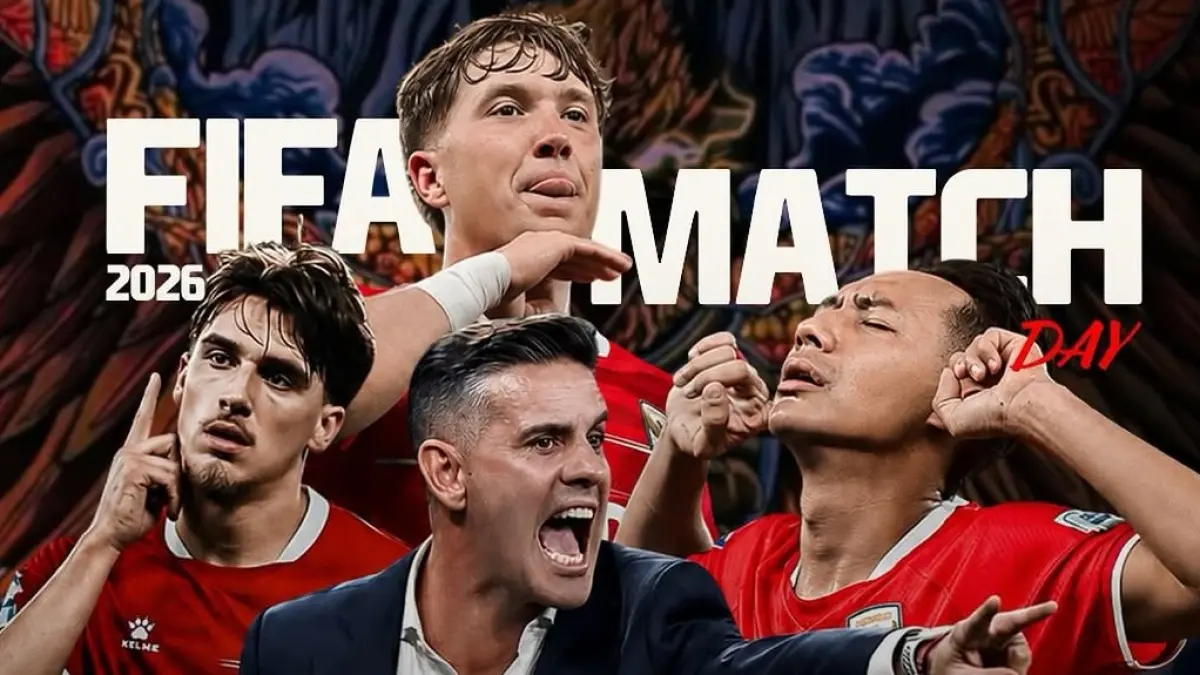 Timnas Indonesia bersiap menghadapi tantangan dari Timnas Mozambik dalam laga uji coba bertajuk FIFA Friendly Match di Stadion Gelora Bung Karno, Jakarta, Selasa (9/6/2026) malam WIB. (Sumber: Instagram @rri_ternate)