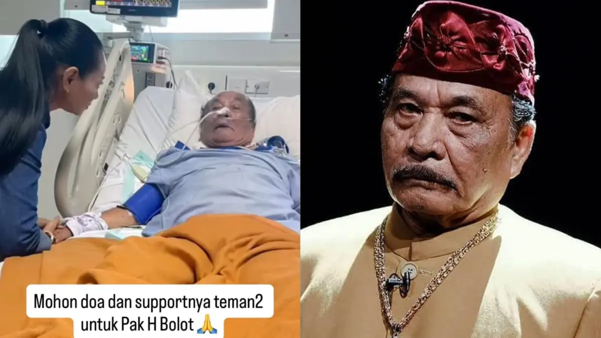 Haji Bolot dirawat di rumah sakit. Instagram