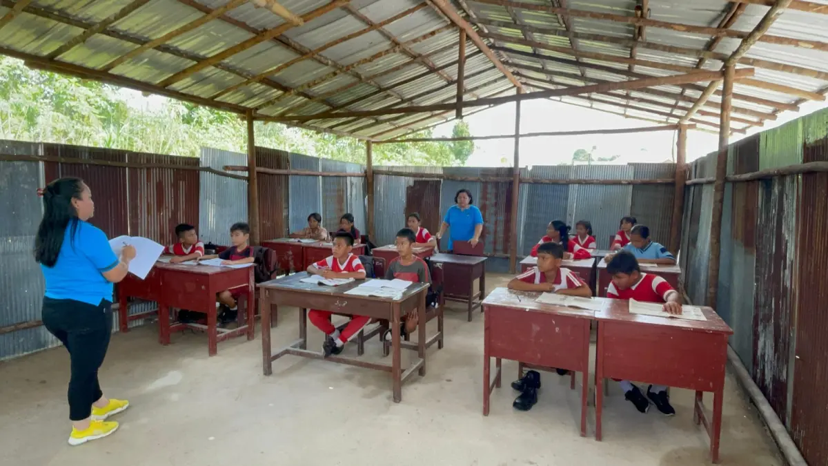 Pemerintah pusat punya program revitalisasi sekolah. Dok Kalteng Pos