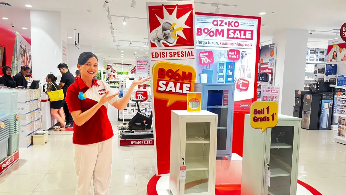 AZKO banyak diskon di Duta Mall Palangka Raya. Azko