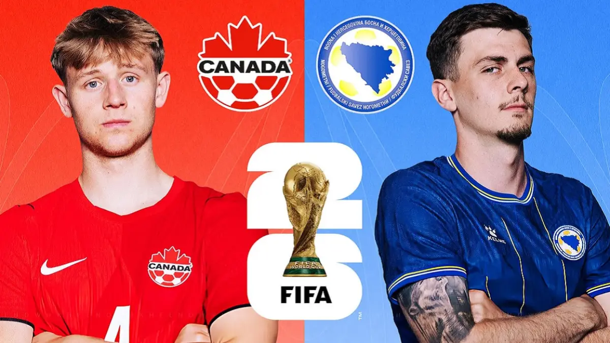 Timnas Kanada akan menghadapi Bosnia dan Herzegovina di Stadion BMO Field, Toronto pada matchday perdana penyisihan Grup B Piala Dunia 2026, Sabtu (13/6/2026) dini hari WIB. (Sumber: khelnow.com)