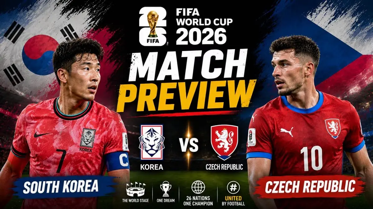 Timnas Korea Selatan dan Timnas Ceko akan saling menjajal kekuatan di Estadio Akron, Zapopan pada matchday pertama penyisihan Grup A Piala Dunia FIFA 2026, Selasa (12/6/2026) pagi WIB. (Sumber: india.com) 