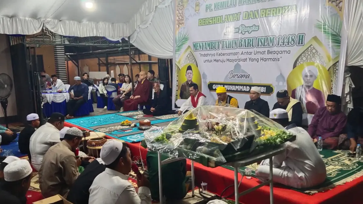 Pengajian dan doa digelar PT Kemilau Makmur Abadi