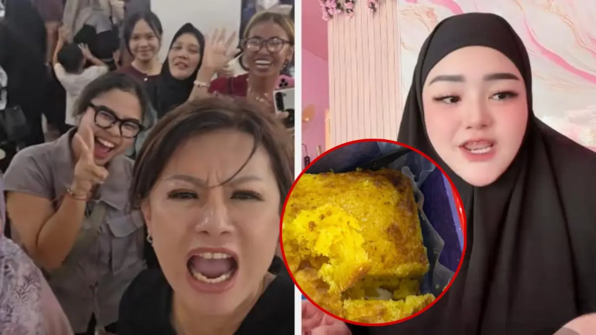 Ci Mehong dan Zhezhe Galuh soal Bika Ambon.(Facebook)