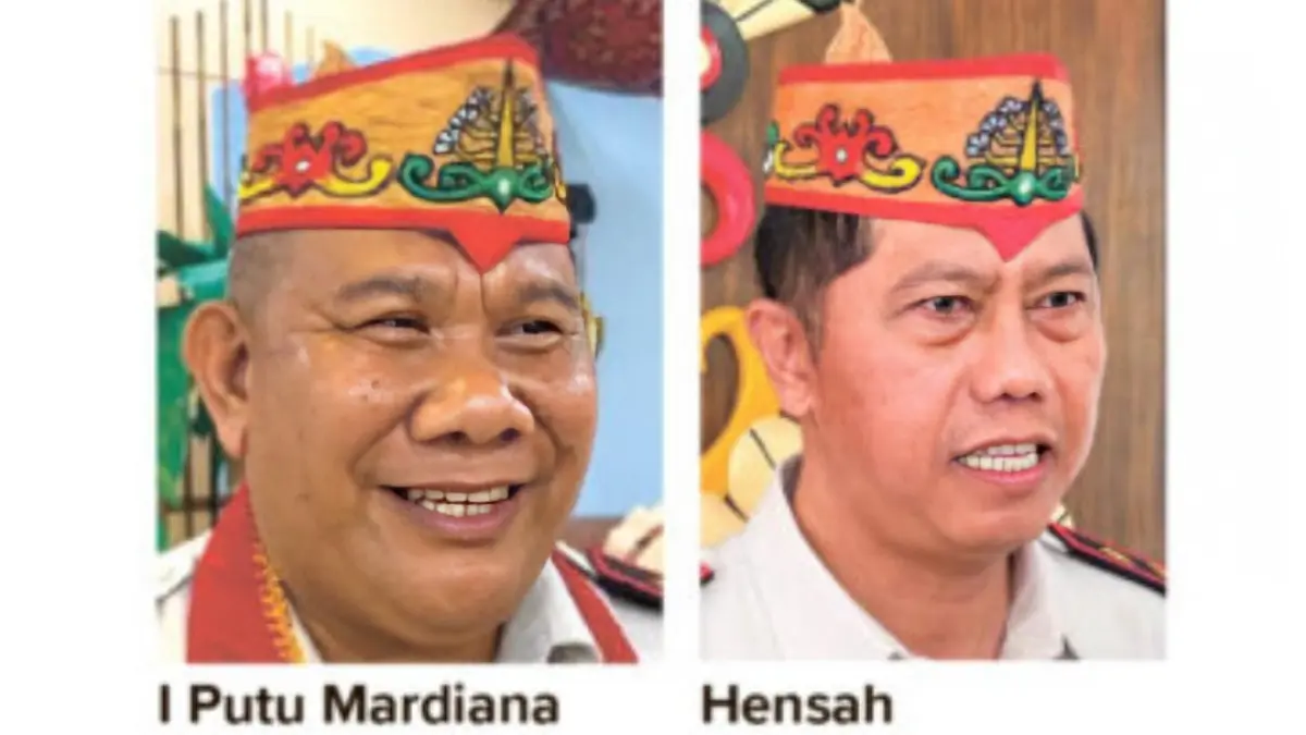 I Putu Mardiana diganti Hensah untuk jabatan Kakanwil Ditjenpas Kalteng