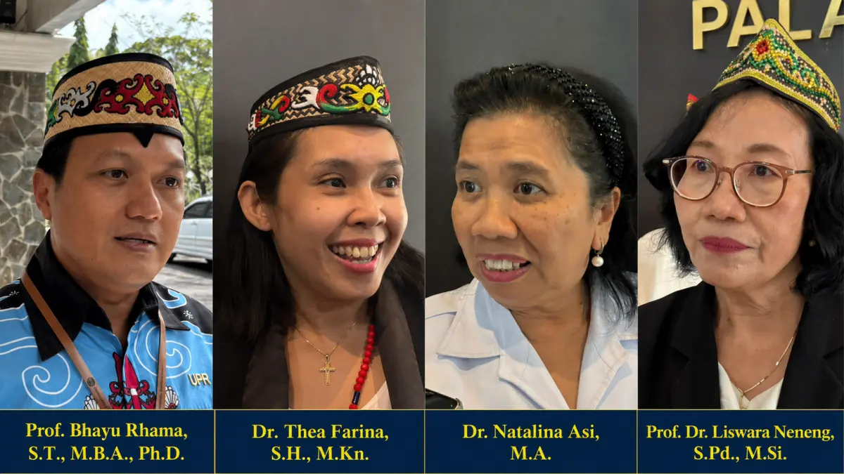 Bakal calon rektor Universitas Palangka Raya (UPR)