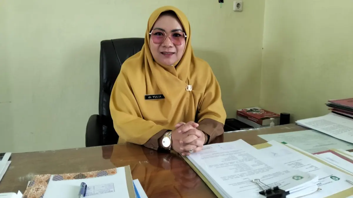 Direktur RSUD dr. Murjani Sampit, dr. Yulia Nofiany