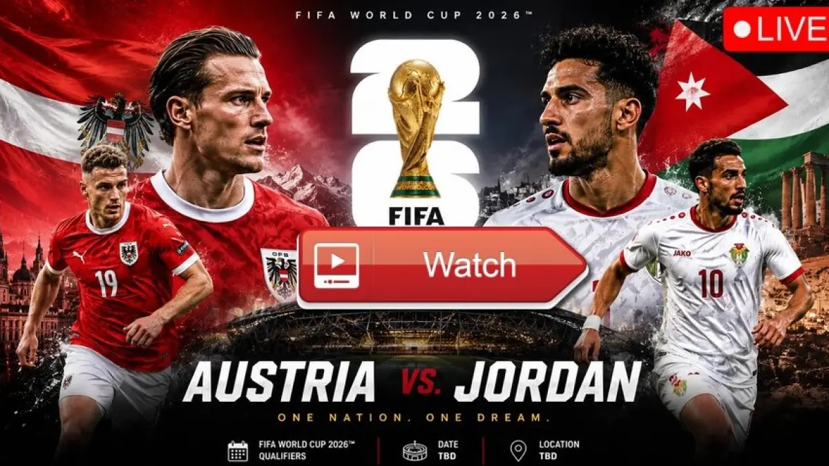 Timnas Austria dan Yordania akan saling beradu taktik di San Francisco Bay Area Stadium pada matchday perdana penyisihan Grup J Piala Dunia FIFA 2026, Rabu (17/6/2026) pagi WIB. (Sumber: lakefieldstandard.com)