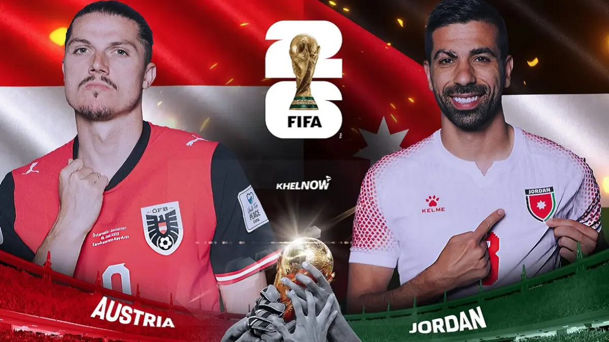 Timnas Austria dijadwalkan menghadapi Yordania di San Francisco Bay Area Stadium pada matchday perdana penyisihan Grup J Piala Dunia FIFA 2026, Rabu (17/6/2026) pagi WIB. (Sumber: khelnow.com)