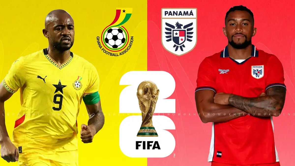 Timnas Ghana akan menjajal kekuatan Panama di Stadion BMO Field, Toronto pada matchday perdana penyisihan Grup L Piala Dunia FIFA 2026, Kamis (18/6/2026) pagi WIB. (Sumber: khelnow.com)