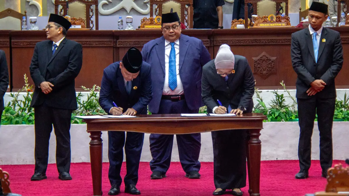 LHP BPK RI atas LKPD Tahun Anggaran 2025 Pemprov Kalteng ditemukan persoala keuangan.(Arief Prathama/Kalteng Pos)
