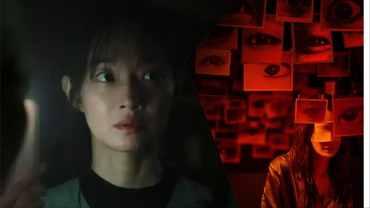 Shin Min Ah dalam poster film 