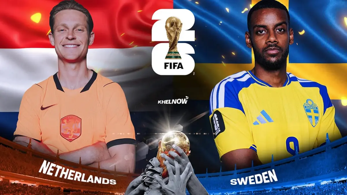 Timnas Belanda bersiap menjajal kekuatan Swedia di Stadion NRG, Houston, Amerika Serikat pada matchday kedua penyisihan Grup F Piala Dunia FIFA 2026, Minggu (20/6/2026) dini hari WIB. (Sumber: khelnow.com)
