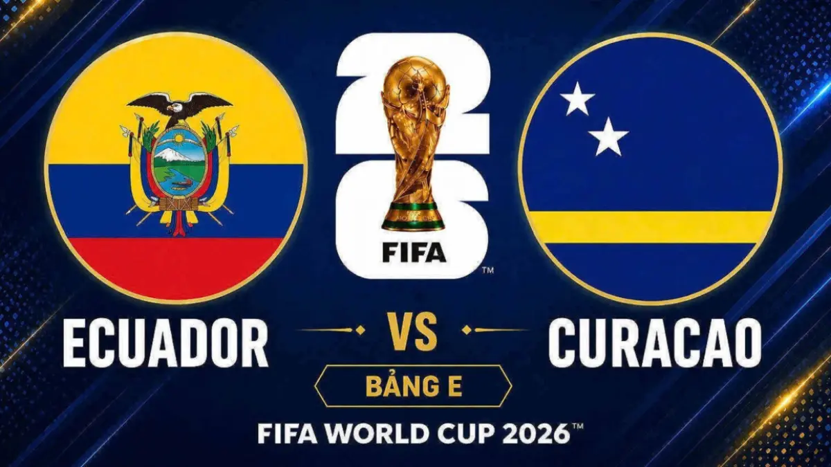 Timnas Ekuador dan Curacao akan saling beradu kekuatan dan taktik di Kansas City Stadium pada matchday kedua penyisihan Grup E Piala Dunia FIFA 2026, Minggu (21/6/2026) pagi WIB. (Sumber: news.laodong.vn)