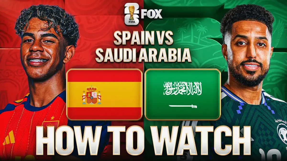 Timnas Spanyol bersiap menjajal kekuatan Arab Saudi di Mercedes-Benz Stadium, Atlanta pada matchday kedua penyisihan Grup H Piala Dunia FIFA 2026, Minggu (21/6/2026) malam WIB. (Sumber: foxsports.com)
