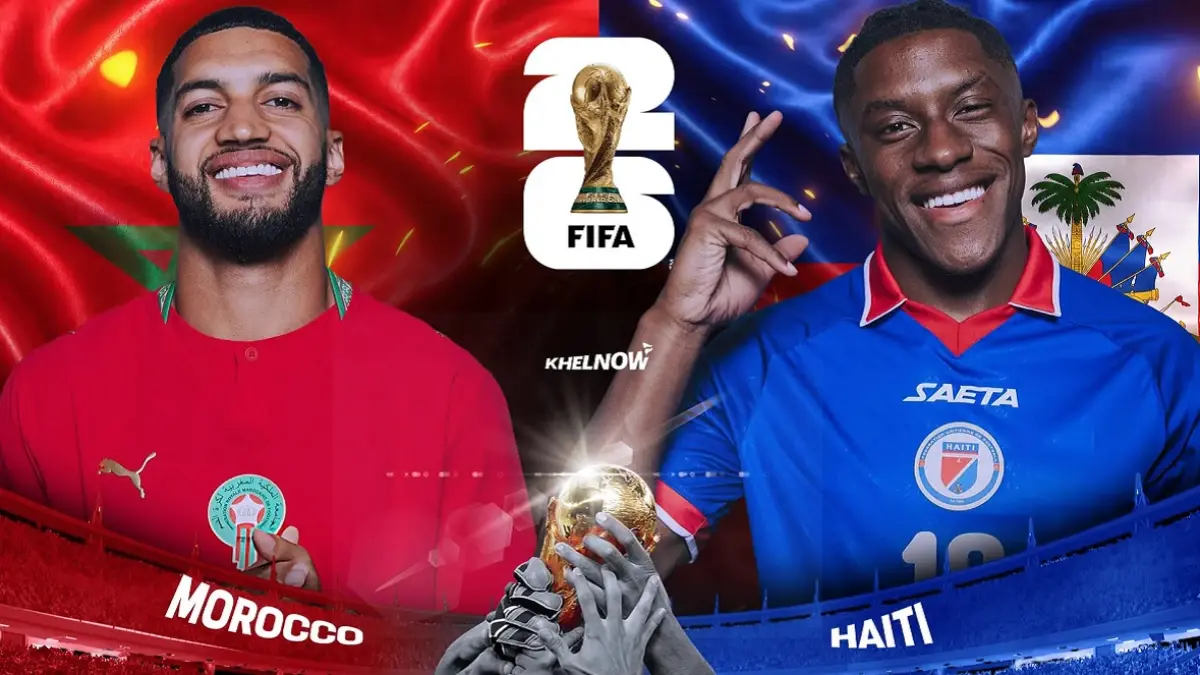 Timnas Maroko dijadwalkan menghadapi Haiti di Atlanta Stadium pada matchday pamungkas penyisihan Grup C Piala Dunia FIFA 2026, Kamis (25/6/2026) dini hari WIB. (Sumber: khelnow.com)