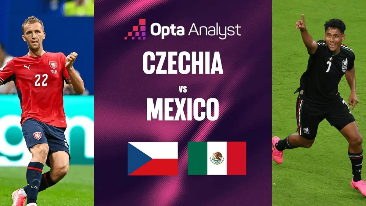 Timnas Republik Ceko akan menjajal kekuatan Meksiko di Estadio Azteca, Mexico City pada matchday ketiga penyisihan Grup A Piala Dunia FIFA 2026, Kamis (25/6/2026) pagi WIB. (Sumber: theanalyst.com)